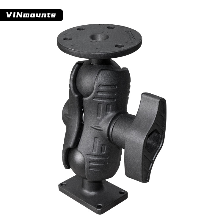 Fish Finder Mount - VINmounts 2.25인치 고강도 어군탐지기 브래킷, D자형