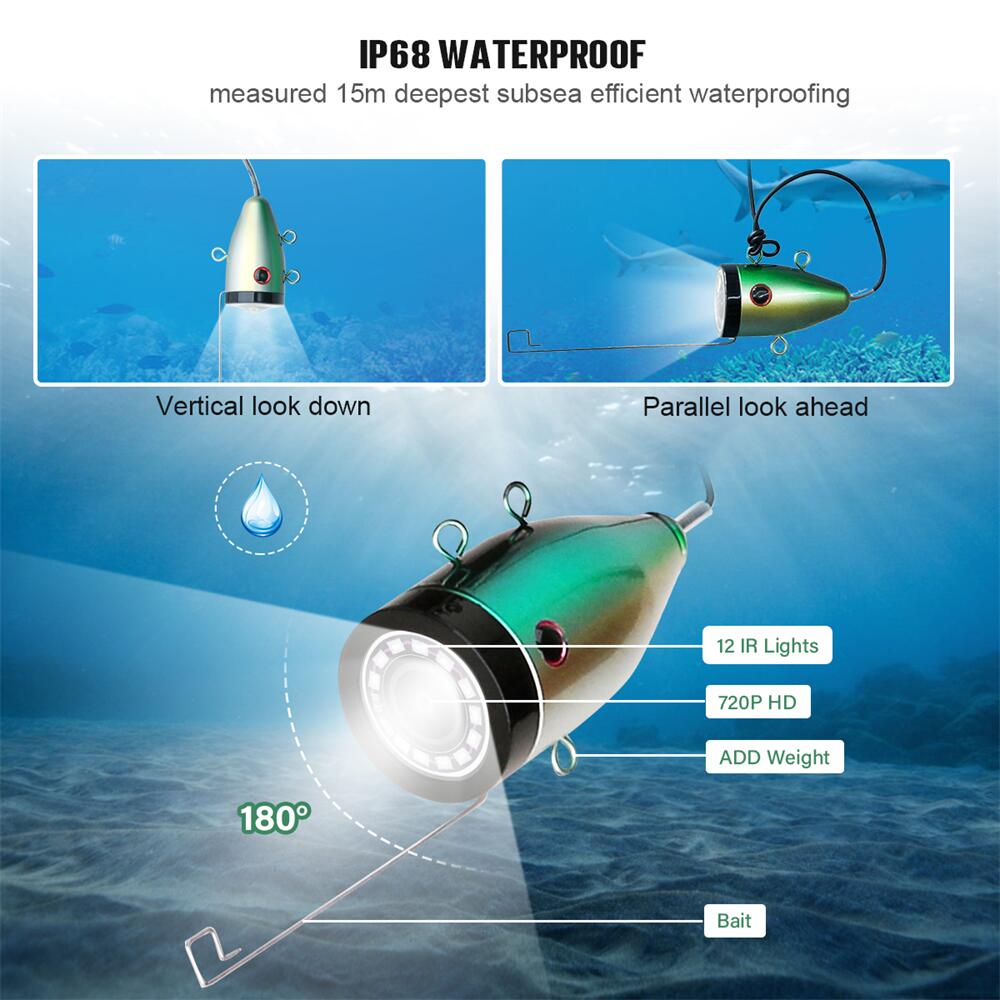 수중 낚시 카메라 - 5000mAh 충전식 배터리, 1 - Fish Finder Portable 리뷰 및 가격