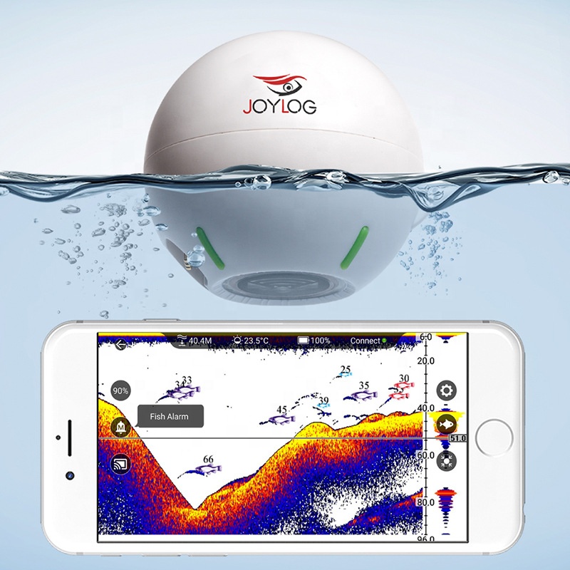 새로운 도매용 수심 0.6m-40m 125KHz 초음파 - Fish Finder Portable 리뷰 및 가격